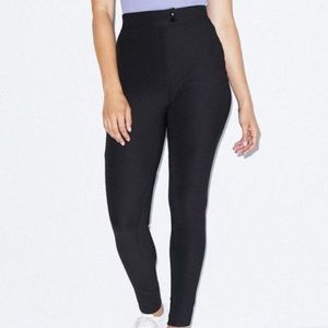 American apparel black riding pants
